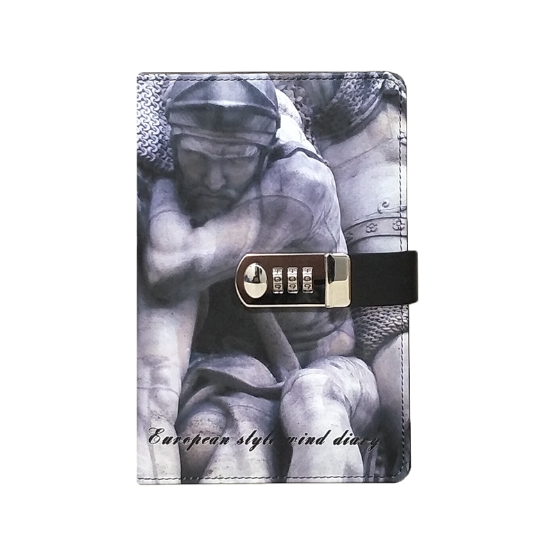 中小学生文艺精致欧式带锁日记本