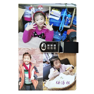 铁文章带锁读书欧式复古笔记本子