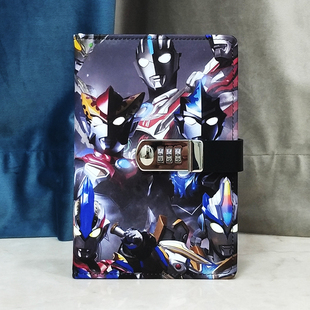 小学生田字格本子儿童日记本密码本女孩简约男生创意笔记本带锁作业作文本少女心密码锁本子节日礼物奖品保密