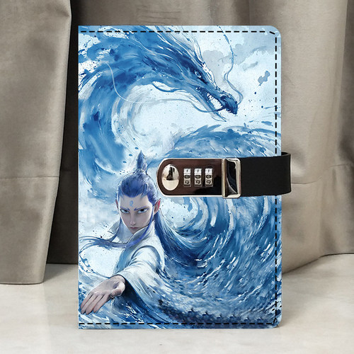 小学生日记本带锁笔记本密码本子