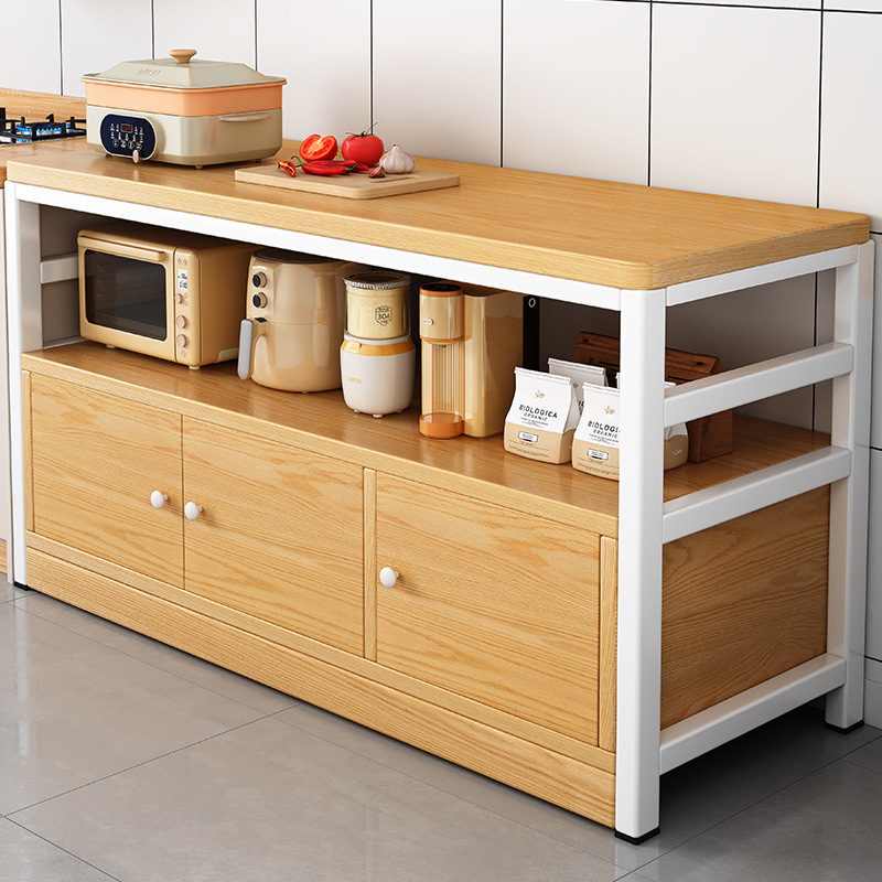 厨房多功能置物架橱柜落地切菜