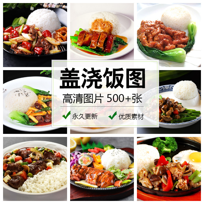 盖浇饭外卖图片盖饭盖码饭美团菜品商品主图快餐便当高清美食照片