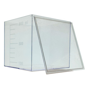 容量单位演示器 27个3.4cm磁性小正方体立体几何小学数学教具学具教学仪器1L容器体积容积学习认知