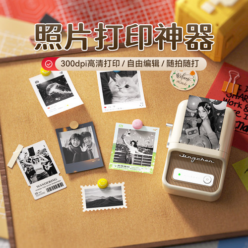 精臣B1图像图片照片标签打印机