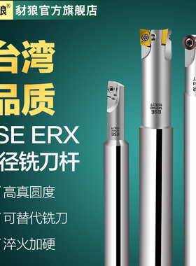 小径10铣刀杆数控刀杆加工中心ERX圆鼻r2.5刀杆ese抗震13立铣刀杆
