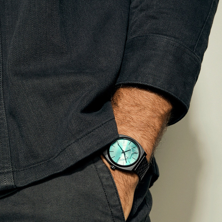 Nixon Metallica Time Teller尼克松金属乐队联名绿表盘男女手表