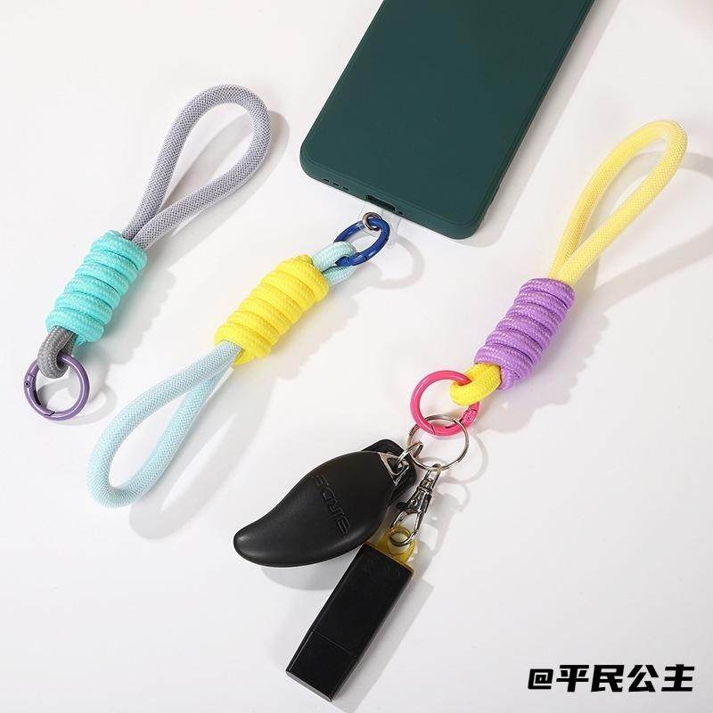 手腕绳挂绳编织带挂绳吊绳撞色钥匙链时尚混色配饰手绳挂饰打结,服饰配件/皮带/帽子/围巾,钥匙扣,淘宝优惠券,粉丝福利购,淘宝优惠卷