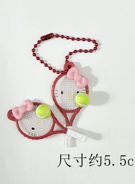 网球乒乓球kitty手机绳凯蒂猫