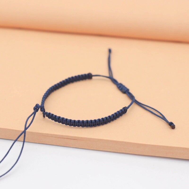 手工编织绳5角一元五毛钱硬币手链成品红绳手绳情侣编绳半成品