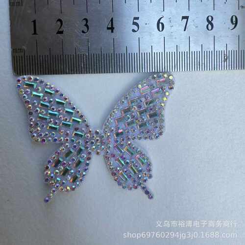 水钻蝴蝶装饰贴片手工DIY配饰