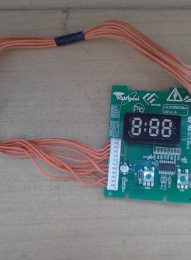 惠而浦WFS1070CW 1075CS WFC1066CW 1067 857洗衣机显示屏 显示板