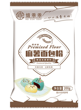 焙乖乖麻薯面包预拌粉200g