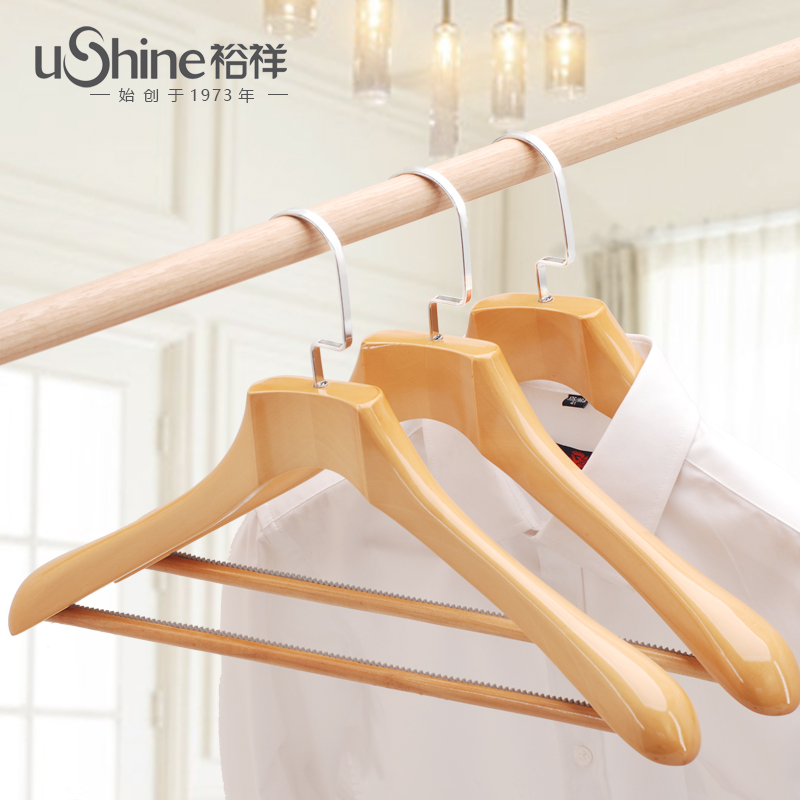 裕祥影楼西服实木宽肩衣架婚纱