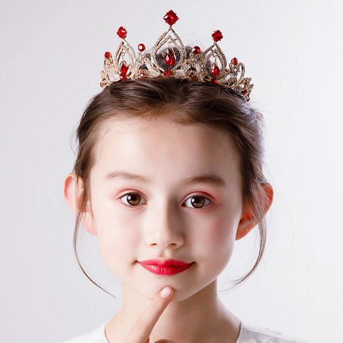 王冠舞台晚会演出走秀小朋友发饰