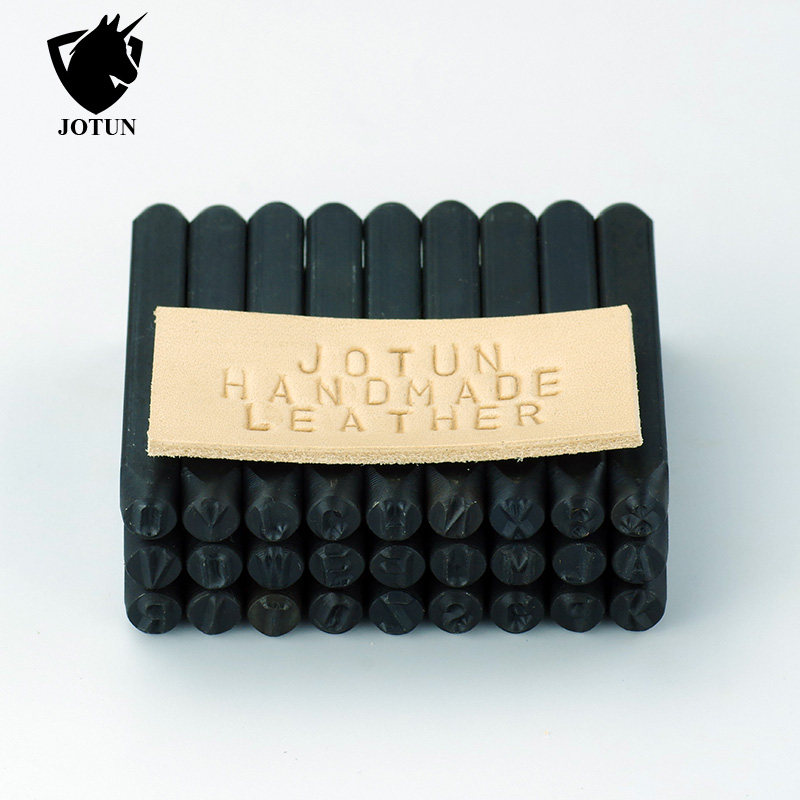 棕图 手工皮具字母冲数字冲模具皮革印章钢印5mm钢英文号码