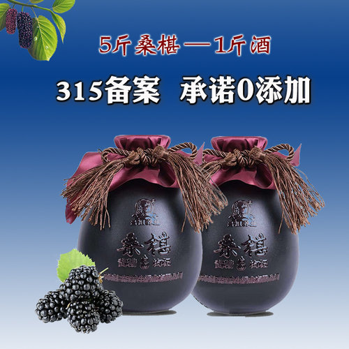 桑葚礼盒低度甜酒果酒养生酒自酿