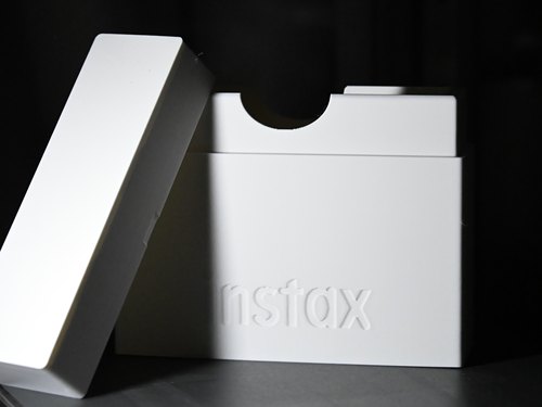 拍立得富士宽幅相纸wide相纸10张装缓震外出携带收纳盒