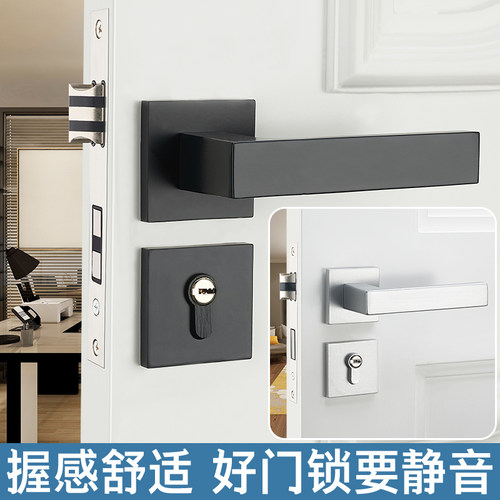 装修师傅推荐高颜值耐用卧室门锁