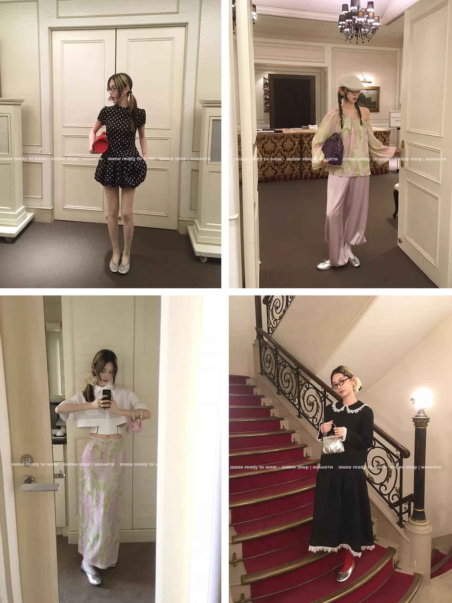 Luxe Lambskin Moon Silver Flats: 2025 Autumn Bow Ballet Style - Product image 2