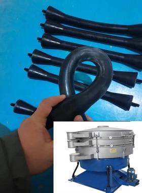 圆形摇摆筛优质橡胶拉簧圆摇用的橡胶拉棒标准M12-420450规格拉簧