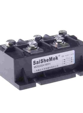 SaiSheMOK赛社 MDS200A1600V 150A200A三相整流模块 MDS150A1600V