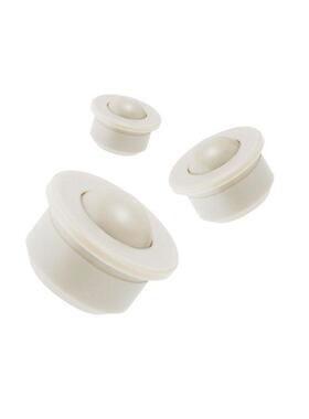 全PEEK钢珠滚轮BCHJP7/9/11万向球 滚动轴承 牛眼轮转动螺栓