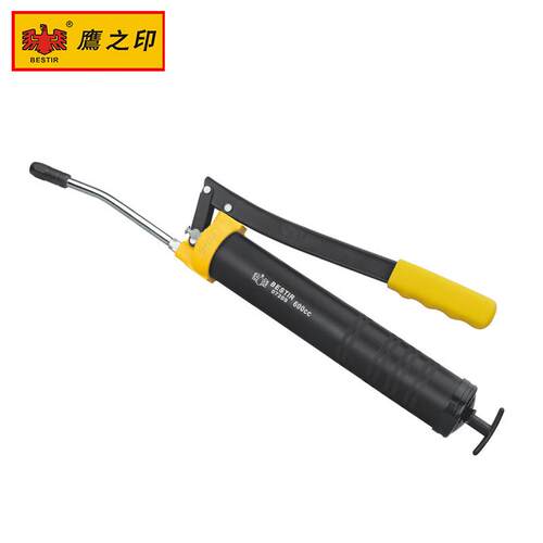 鹰之印油枪手动高压省力型单压双压杆大容量注油器黄油07210
