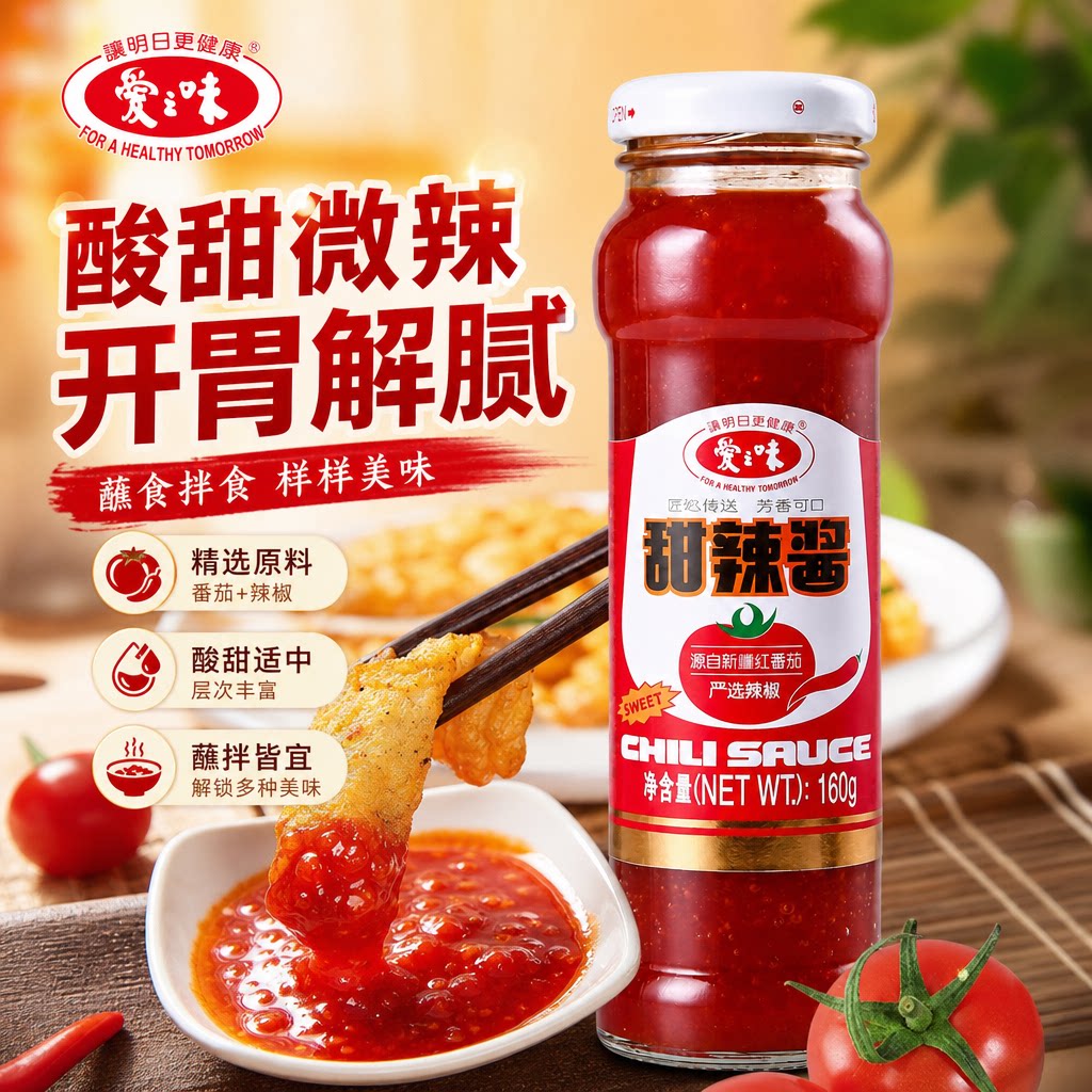 正宗台湾特色爱之味甜辣酱图片