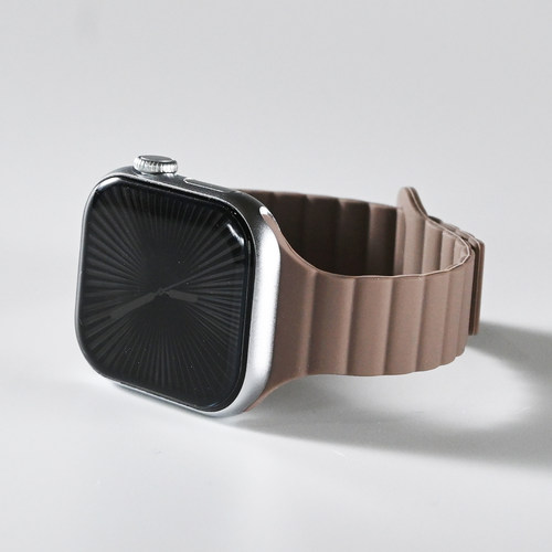硅胶磁吸小蛮腰手表带适用applewatch表带iwatch109s11苹果手表带