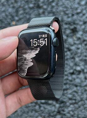 MeicoolTime简约纯色米兰尼斯手表带适用苹果Applewatchs10iwatch