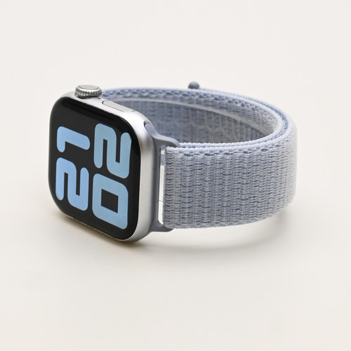 尼龙回环魔术贴手表带适用applewatch表带iwatch109s11苹果手表带