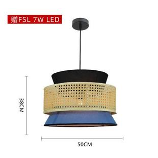 厂家直供藤艺吊灯日式 藤艺吊灯 餐厅客厅卧室书房民宿北欧风格