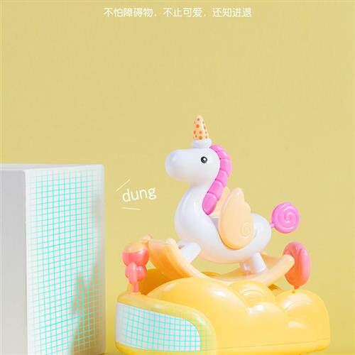 小鸣星玩具-独角兽万向轮音乐马车冰淇淋巡游花车临沂