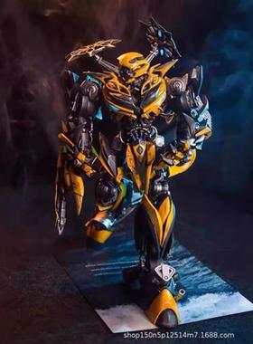 现货Comicave变形金刚大黄蜂双头雕CS/合金可动模型手办玩