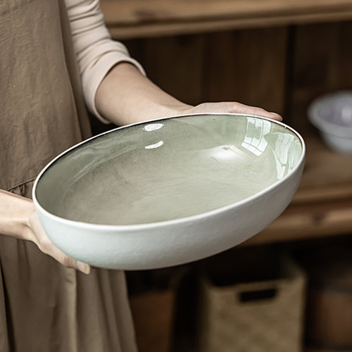 吉田成器菜碗高级陶瓷餐盘家用碗