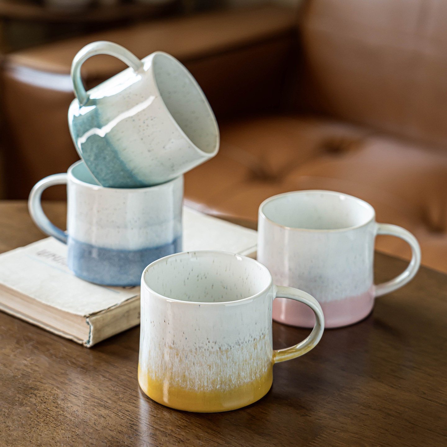 马克杯日式早餐陶瓷水杯咖啡杯超好看微波炉加热杯家用轻奢高颜值,餐饮具,马克杯,淘宝优惠券,粉丝福利购,淘宝优惠卷