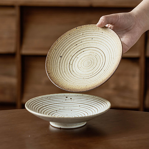 吉田成器盘子vintage中古餐具