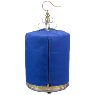 天寿鸟笼笼衣画眉鸟笼布笼罩鸟罩圆形单层笼罩衣圆笼笼套保暖防风