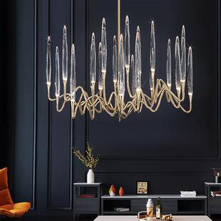 美式 吊灯轻奢餐厅吊灯后现代简约创意灯箭行吊灯客厅吧台灯具