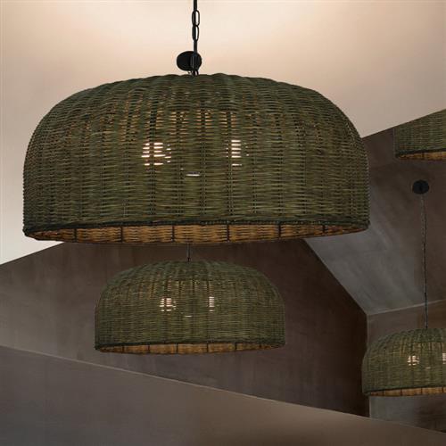 厂家直供藤艺吊灯东南亚风格酒店民宿饭店客厅餐厅包厢藤艺吊灯