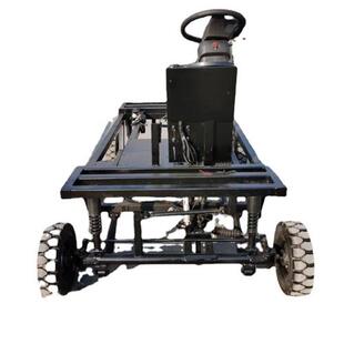 生产厂家新能源游乐园花车底盘定制电动彩车架制造户外巡游车