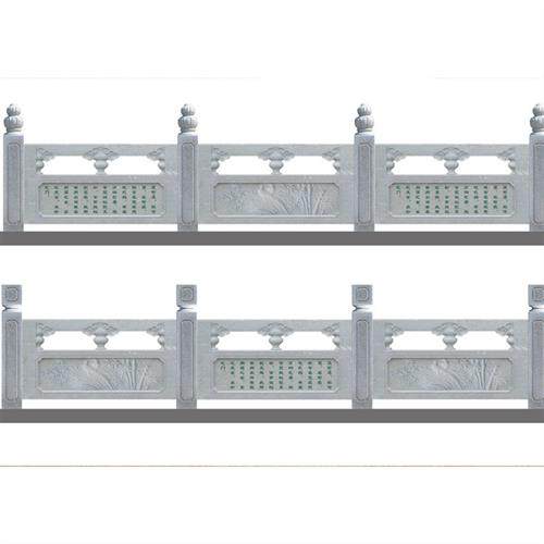 古建筑青石护栏多少钱一米庭院石头护栏图片别墅汉白玉护栏加工