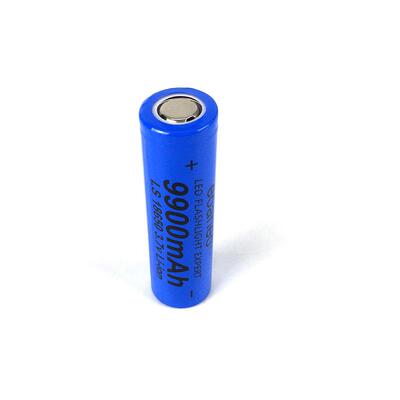 LS蓝色9900mah 18650锂电池玩具小风扇动力手电筒电动工具电池组