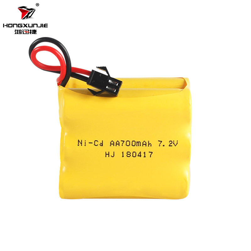 7.2V700mAh镍镉电池组AA5号充电电池遥控电动玩具电动工具