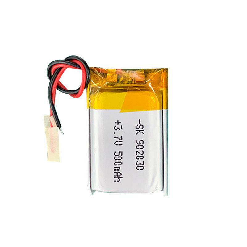 直销902030 500mAh美容仪电池602030玩具电池50