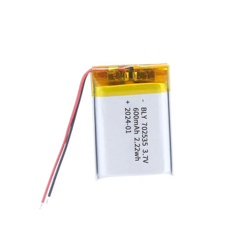 kC认证702535聚合物锂电池厂家充电玩具美容仪702540三