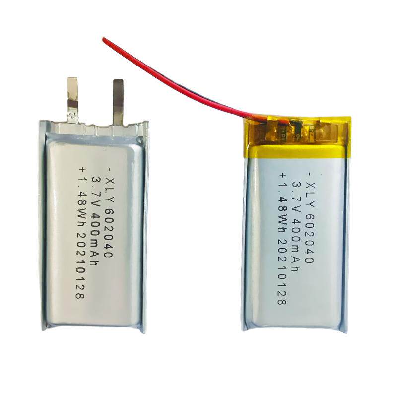 厂家定制602040聚合物3.7v蓝牙耳机电子称美容仪软包聚合物