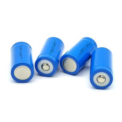 工厂直销16340 3.7V 700mAh锂电池手电筒电动玩具RCR123A充电电池