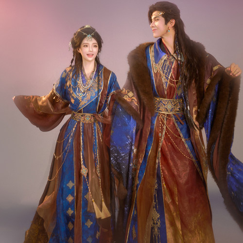 异志阁原创【商雀】改良重工织金