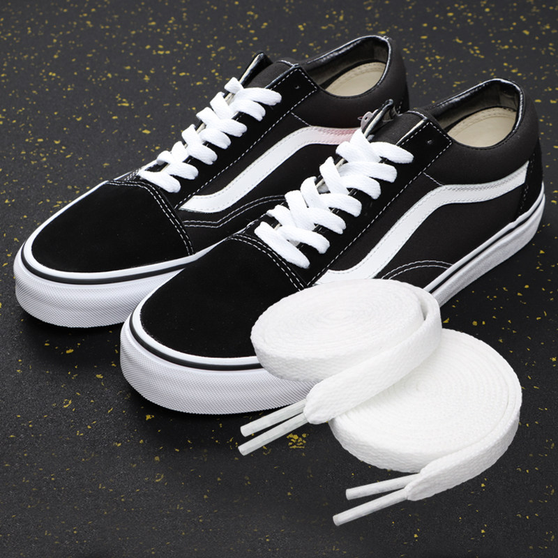 适配vans鞋带白色 万斯鞋带高帮鞋带原装品质棋盘格专用鞋带低帮